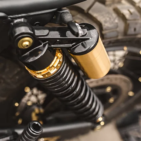 Suspension damper assembly from B&M's OEM spare parts range