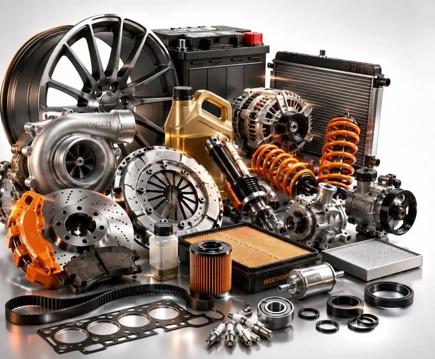 Engine, braking, drivetrain and filtration components from B&M's OEM spare parts range