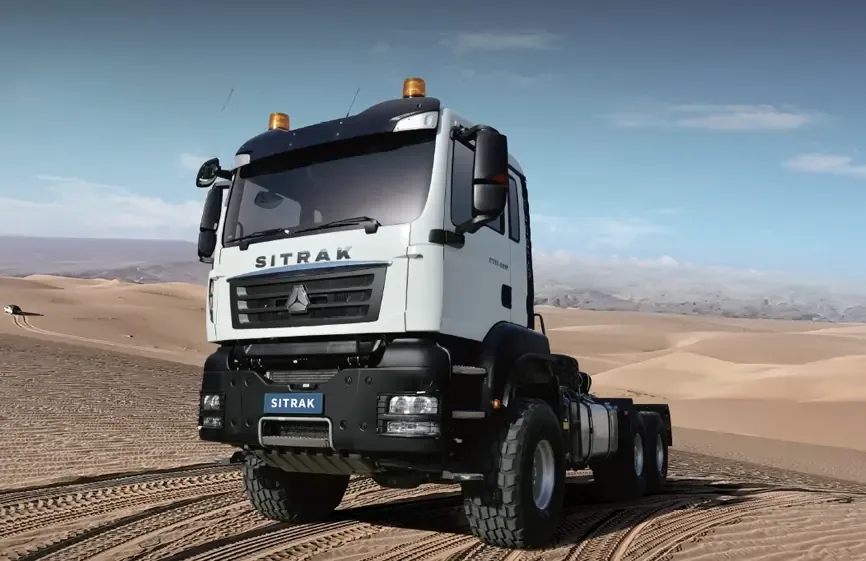 Heavy tractor unit supplied through B&M's international network